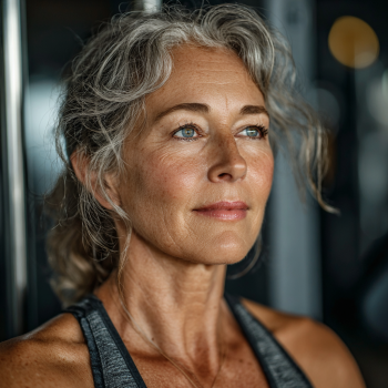 Група літніх людей на тренуванні